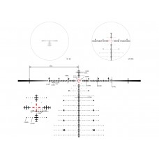 Прицел March Genesis 6-60x56 FML-TR1 FFP на Picatinny 0.1Mil модель D60V56GFIML10 FML-TR1 от March
