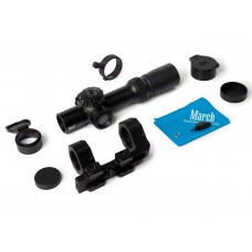 Прицел March-F 1-8x24 Shorty, сетка FMC-3, FFP, 30мм, с кронштейном модель D8SV24FIML FMC-3 от March