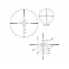 Прицел March-F 1-8x24 FMC-3 FFP 30мм, подсветка Прицел March-F 1-8x24 FMC-3 FFP 30мм, подсветка модель D8V24FIML FMC-3 от March