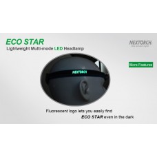 Фонарь Nextorch ECO-STAR налобный, 30 люмен, черный модель ECO STAR (Black) от NexTORCH
