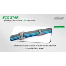 Фонарь Nextorch ECO-STAR налобный, 30 люмен, черный модель ECO STAR (Black) от NexTORCH