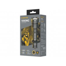 Фонарь Armytek Viking, 2330 lm, тёплый, до 295м, 11°:76°, 1x18650 / 2хCR123A (не в комплекте), IP68, 147г Фонарь Armytek Viking, 2330 lm, тёплый, до 295м, 11°:76°, 1x18650 / 2хCR123A (не в комплекте), IP68, 147г модель F01802W от Armytek