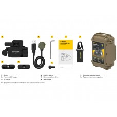 Фонарь подствольный Armytek Buckler M1, пистолетный, 700lm, свет белый модель F09301C от Armytek