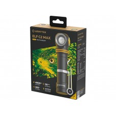Фонарь Armytek Elf C2 Max USB-C, 4500 lm, белый, до 150м, 1x21700/18650, IP68, 80г модель F10701C от Armytek