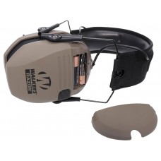 Наушники активные Walker`s Razor Slim Electronic Muffs, Flat Dark Earth модель GWP-RSEM-FDE от WALKERS