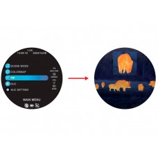 Тепловизионный монокуляр Hunter HR215 256х192, AI 384x288, D15, WiFi модель HR-256-15 от Hunter