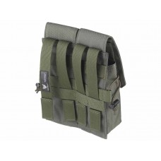 Подсумок Wartech MP-106-OD под 4 (2х2) магазина АК, клапан на липучке, олива модель MP-106-OD от Wartech