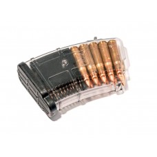 Магазин Pufgun на ВПО-136/АК/АКМ/Сайга, 10 патронов, прозрачный модель Mag SGA762 40-10/Tr от Pufgun