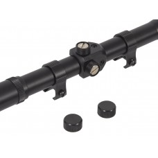 Прицел с кронштейном 4x20, сетка Duplex, SFP, кольца в комплекте модель NN-420-D от Target Optic