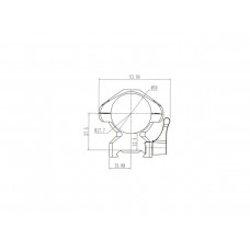 Кольца Nikko Stirling Diamond QR, на Weaver, 30мм, высокие, сталь модель NSMQR30WH от Nikko Stirling