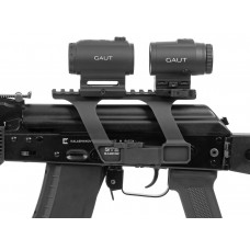 Кронштейн GTS Q.122 G2 боковой быстросъёмный Picatinny для АК/Сайга модель Q.122 G2 от GTS