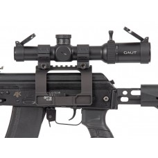 Кронштейн GTS Q.128 боковой быстросъёмный Picatinny АК/Сайга, 11 слотов Кронштейн GTS Q.128 боковой быстросъёмный Picatinny АК/Сайга, 11 слотов