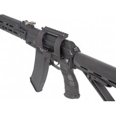Кронштейн GTS Q.128 боковой быстросъёмный Picatinny АК/Сайга, 11 слотов Кронштейн GTS Q.128 боковой быстросъёмный Picatinny АК/Сайга, 11 слотов
