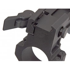 Кронштейн GTS Q.142 30мм на Picatinny быстросъёмный, h=38мм модель Q.142 от GTS