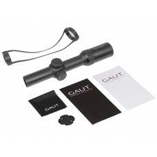 Прицел Gaut Quartz 1-4x24, сетка 65, без подсветки модель Q1424-65 от GAUT