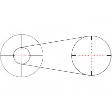 Прицел Gaut Quartz 3-9x40 AO, сетка 2 (Mil-Dot), подсветка модель Q3940AO-2 от GAUT