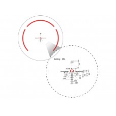 Прицел Vector Optics Constantine 1-8x24 RAR FFP, VCO-1 MIL, подсветка красная, 30мм, 0.1 MIL (SCFF-60) модель SCFF-60 от Vector Optics