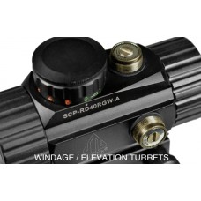 Коллиматор LEAPERS UTG 1x30 ITA, точка 4MOA, модель SCP-RD40RGW-A от Leapers