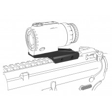 Кронштейн Vector Optics RUM Picatinny Riser Mount низкий с выносом модель SCPSM-01 от Vector Optics