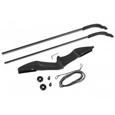 Лук рекурсивный Stinger Totonac, 30 lbs/13,6 кг, длина 51 дюйм, ABS-пластик модель SG-BOW-43-30L-BLK от Stinger