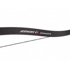 Лук рекурсивный Stinger Delaware, 30 lbs/13,6 кг, длина 56 дюймов, алюминий модель SG-BOW-F-30-BLK от Stinger