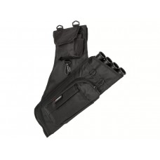 Колчан поясной Stinger, полиэстер, 4 пластиковые трубки, 6 карманов, чёрный модель SG-Q-48-4T-BLK от Stinger