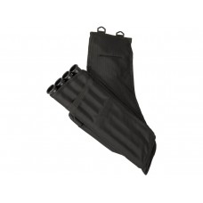 Колчан поясной Stinger, полиэстер, 4 пластиковые трубки, 6 карманов, чёрный модель SG-Q-48-4T-BLK от Stinger