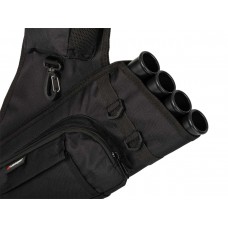 Колчан поясной Stinger, полиэстер, 4 пластиковые трубки, 6 карманов, чёрный модель SG-Q-48-4T-BLK от Stinger