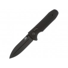 Нож складной SOG Pentagon XR Blackout, сталь Cryo CTS XHP, рукоять G10 модель SOG-12-61-01-57 от SOG