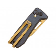 Нож складной SOG Ultra XR Carbon & Gold, Cryo S35VN, Carbon Fiber модель SOG-12-63-02-57 от SOG