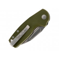 Нож складной SOG Stout SJ OD Green Stonewash сталь Cryo D2 рукоять G10 модель SOG-16-03-01-57 от SOG
