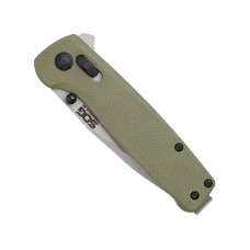 Нож складной SOG Terminus XR G10 Olive Drab, сталь D2, рукоять G10 модель SOG-TM1022-BX от SOG