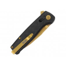 Нож складной SOG Terminus XR LTE Carbon + Gold, сталь CPM S35VN модель SOG-TM1033-BX от SOG