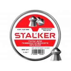 Пульки Stalker Barracuda, калибр 5.5мм, 1.15г (250 шт./бан.) модель ST-PP-BAR115-250 от Stalker
