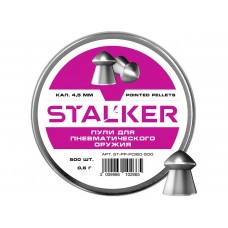 Пульки Stalker Pointed, калибр 4.5мм, 0.6г (500 шт./бан.) модель ST-PP-POI60-500 от Stalker