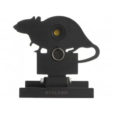 Мишень подъёмная Stalker Крыса, сталь, 3 мм, области попадания: 40,25,15мм