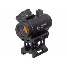 Коллиматор Target Optic 1x20, Weaver, красная марка, точка 2 MOA, проставка модель TO-C-20-R-W от Target Optic