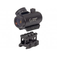 Коллиматор Target Optic 1x20, Weaver, красная марка, точка 2 MOA, проставка Коллиматор Target Optic 1x20, Weaver, красная марка, точка 2 MOA, проставка модель TO-C-20-R-W от Target Optic