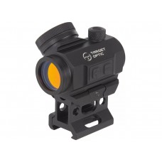 Коллиматор Target Optic 1x22, Weaver, красная марка, проставка, аккумулятор модель TO-C-22-R-W-CH от Target Optic