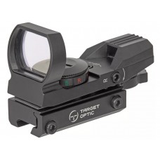 Коллиматор Target Optic 1x22x33, призма 11мм, зелёная/красная марка, 4 вида модель TO-O-2233-GR-D от Target Optic