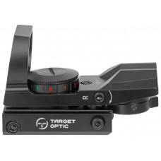 Коллиматор Target Optic 1x22x33, призма 11мм, зелёная/красная марка, 4 вида модель TO-O-2233-GR-D от Target Optic
