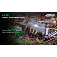 Фонарь Nextorch UL10, 65 люмен, с клипсой модель UL10 от NexTORCH