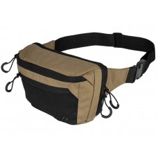 Сумка поясная Wartech W-1 UP-206-CB-BK, утилитарная, койот/чёрный