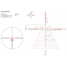 Прицел Gaut Azurite 4-16x50, сетка 35, FFP, 0.1 МIL модель Z41650SFM-F35 от GAUT