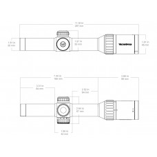 Прицел Vector Optics Continental x8 Hunting ED 1-8x24, G4 Fiber модель SCOC-51 от Vector Optics