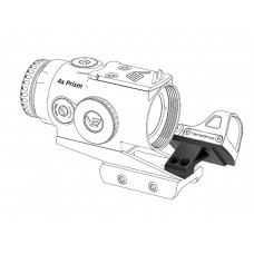 Кронштейн угловой Vector Optics Red Dot Sight Offset Mount MAG для SCPSM-01 модель SCPSM-C01 от Vector Optics