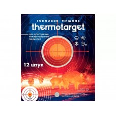 Мишень самоклеящаяся тепловая ThermoTarget, круглая, D5см, 12 шт модель ТТ-12 от ThermoTarget
