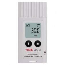 Логгер данных температуры и влажности RGK UDL-21 с поверкой модель 721999 от RGK