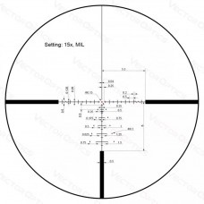Прицел Vector Optics Paragon 3-15x44 1 Tactical SFP модель st_9239 от Vector Optics