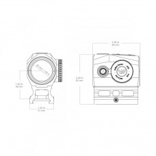 Прицел коллиматорный SCRAPPER 1x25 MICRO (SCRD-74)